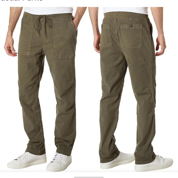 Faherty Traveler Pants (Deep Olive) Casual Pants size large and New